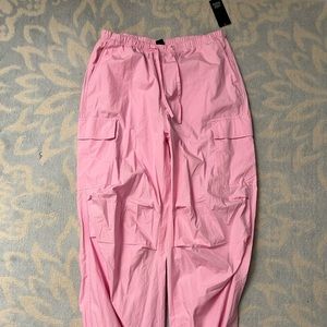 Pink Cargo Pants